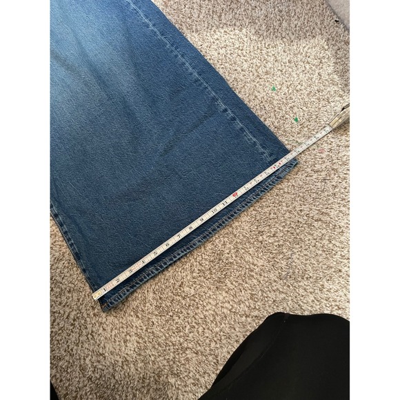 American Eagle A-Line Fit Wide Leg Baggy Jeans Size 12 Casual Effortless 2025 - Picture 14 of 14